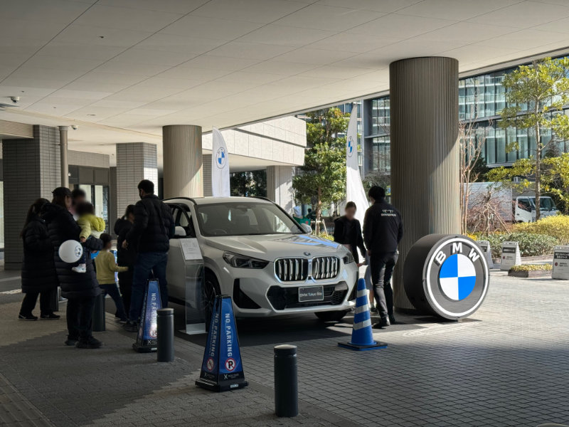高級自動車試乗会の様子